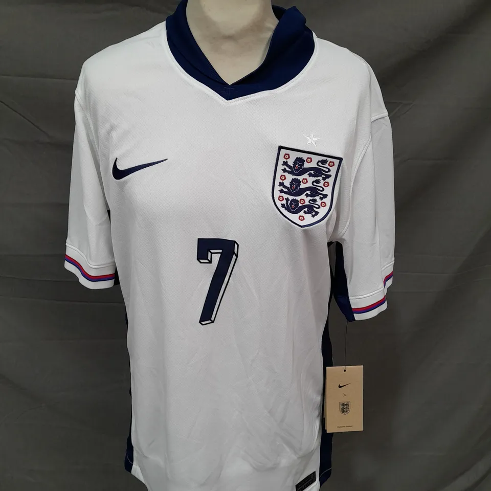 NIKE ENGLAND 2024 EUROS FOOTBALL SHIRT - BAMZ 7 - MEDIUM