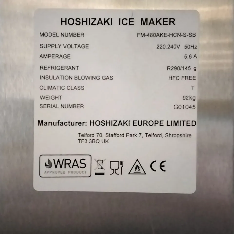 HOSHIZAKI ICE MACHINE 