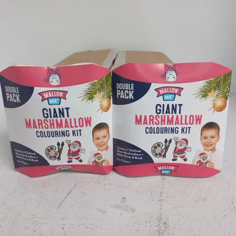 LOT OF 10 BRAND NEW MALLOW ME GIANT MARSHMALLOW COLOURING KITS