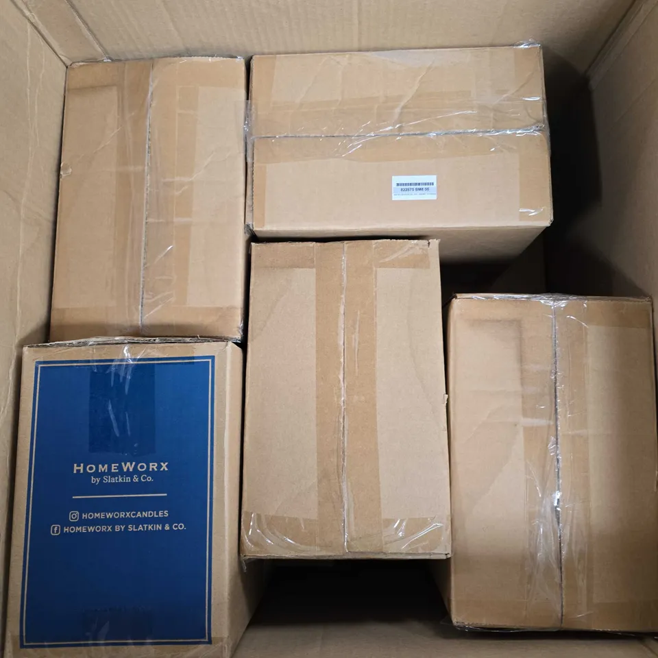 APPROXIMATELY 10 BOXED HOMEWORX REED DIFFUSERS 