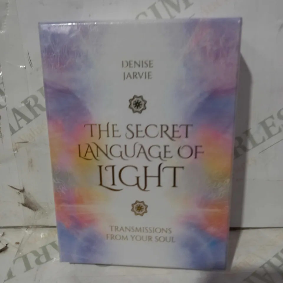THE SECRET LANGUAGE OF LIGHT ORACLE CARDS