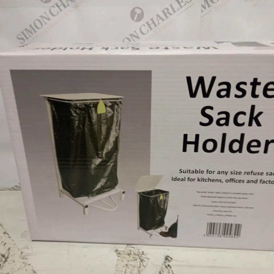 BOXED WASTE SACK HOLDER