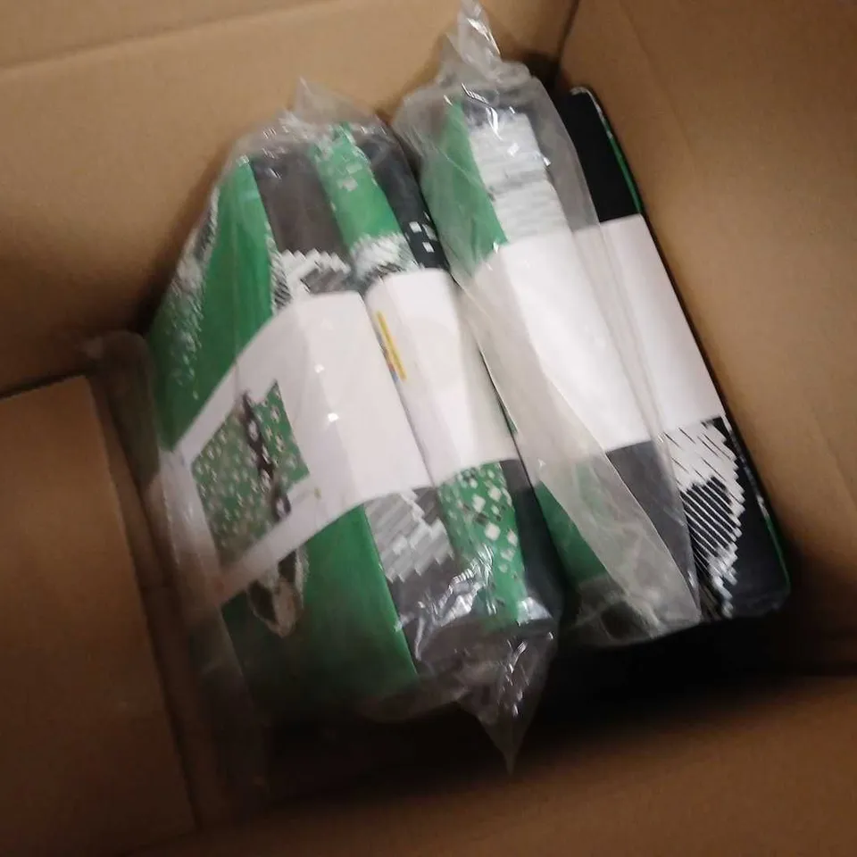 LOT OF 7 SINGLE FOOTBALL THEMED DUVET SETS