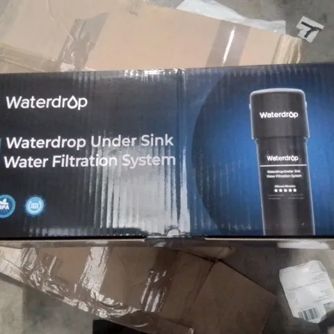 BOXED WATERDROP UNDER SINK FILTRATION STSTEM