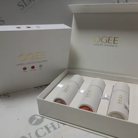 OGEE CRYSTAL CONTOUR COLLECTION