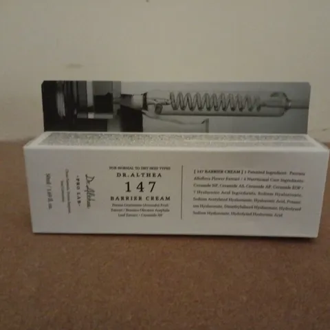 BOXED AND SEALED DR. ALTHEA 147 BARRIER CREAM 50ML