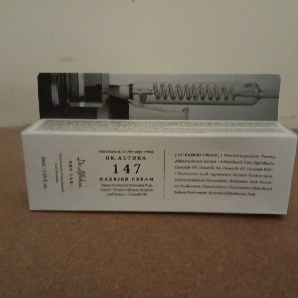 BOXED AND SEALED DR. ALTHEA 147 BARRIER CREAM 50ML