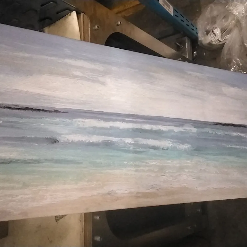 BOXED WRAPPED CANVAS ART PRINT 38CM X 114CM