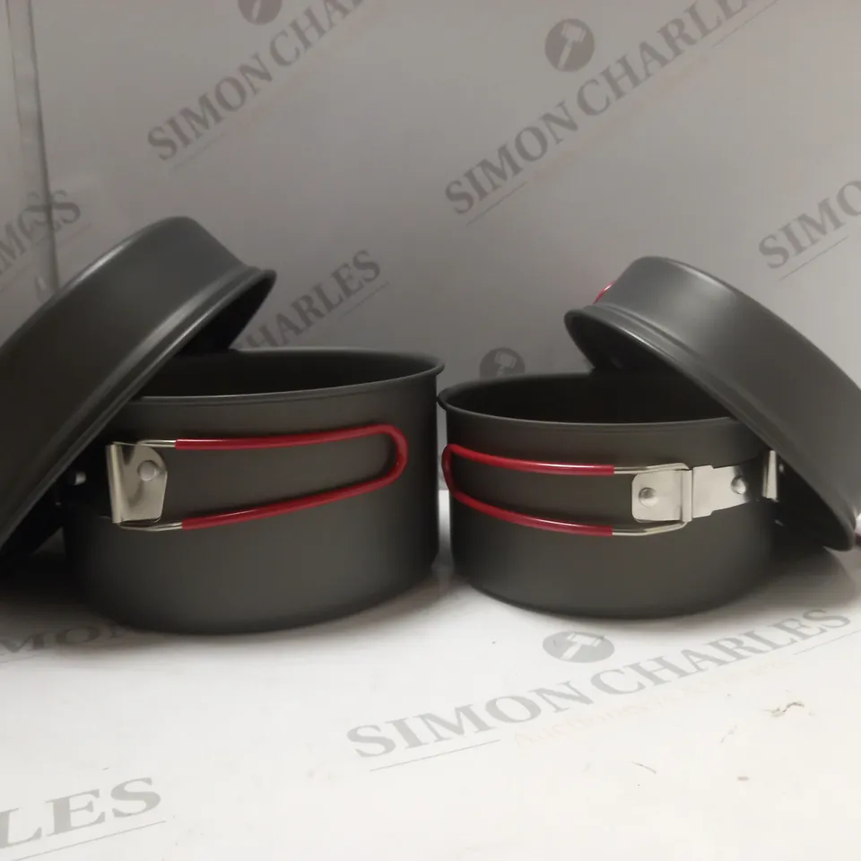 BOXED ALIPOTS ALIMINIUM PAN SET IN GREY