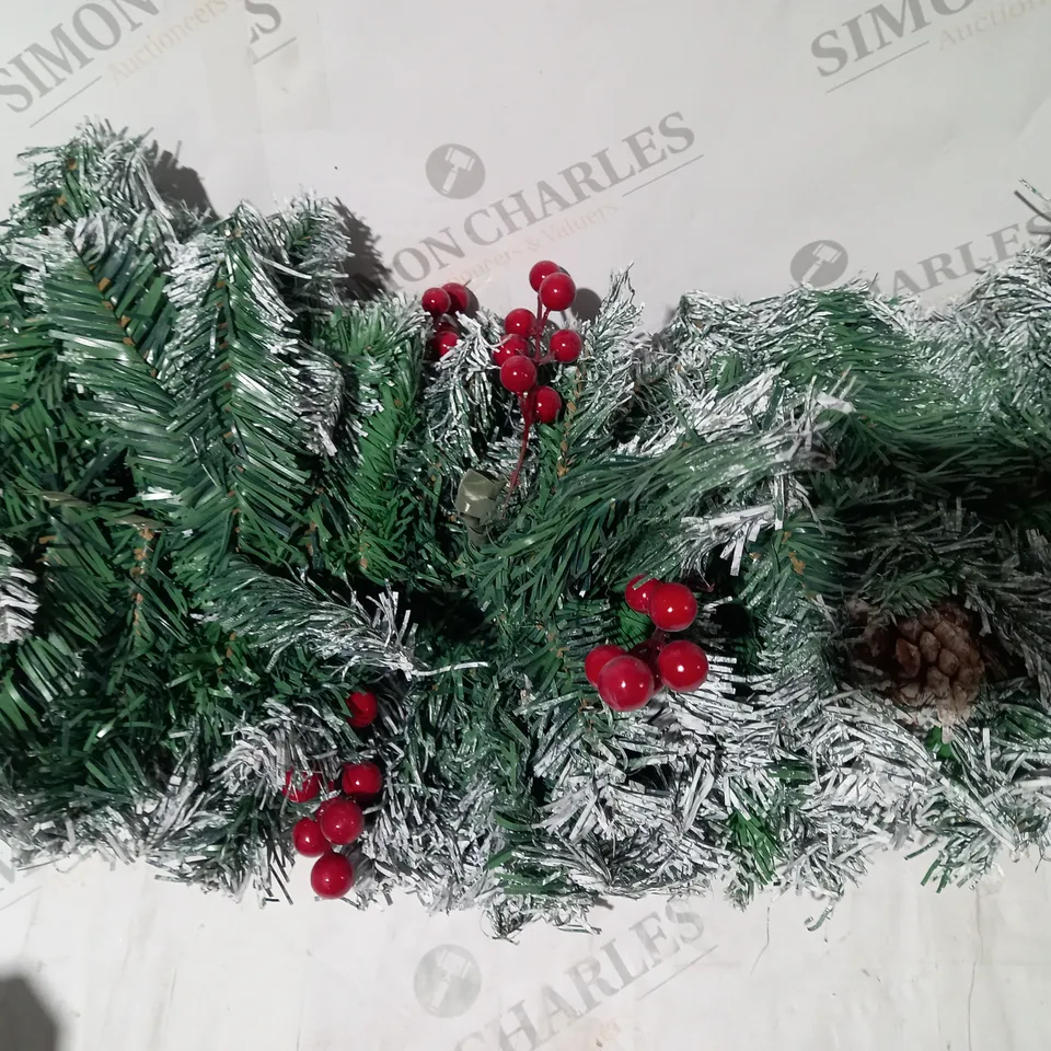 BOXED DECORATIVE FESTIVE GARLAND
