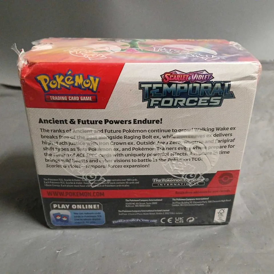 SEALED POKEMON SACRLETT & VIOLET TEMPORAL FORCES - APPROXIMATELY 32 PACKS