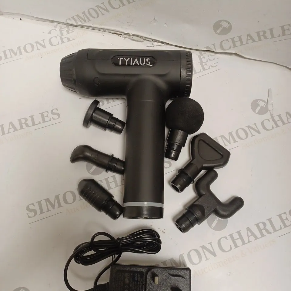 BOXED TYIAUS MASSAGE GUN. 