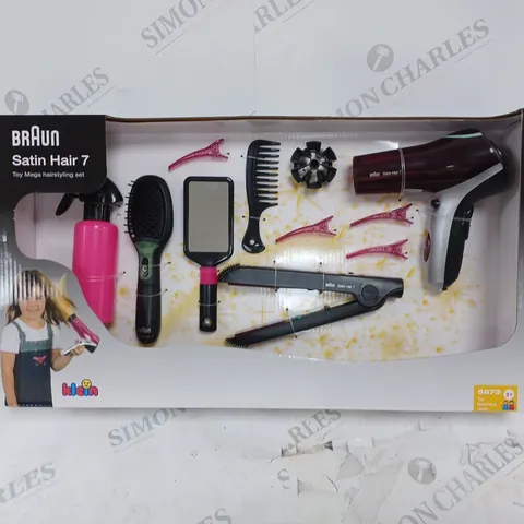 BRAUN MEGA HAIRSTYLING TOY GIFT SET