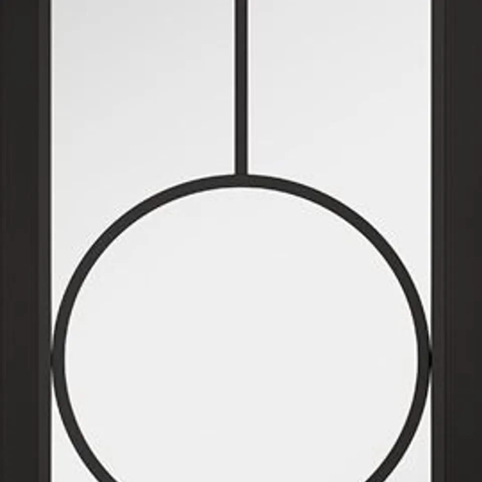 BOXED BOWERY CLEAR GLAZED INTERNAL DOOR - 78 x 30" (1 BOX)