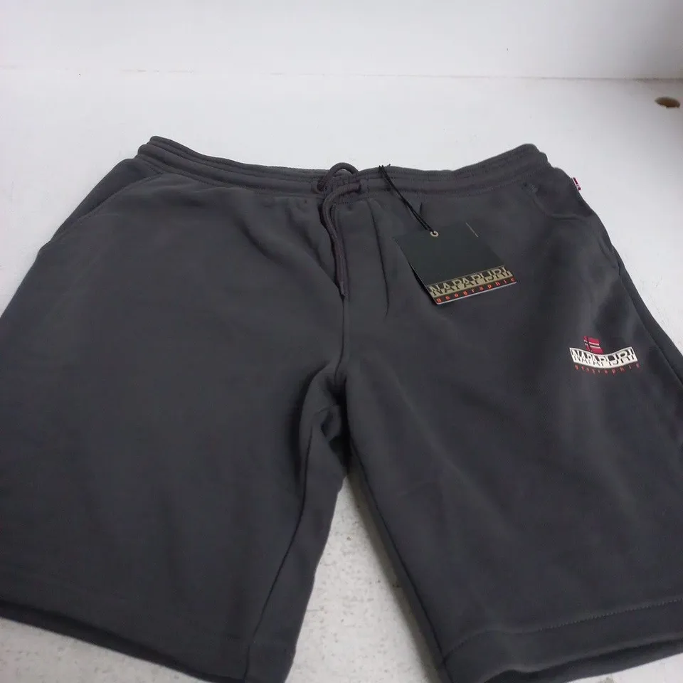 NAPAPIJRI DARK GREY SHORTS – MEN’S, XL, RELAXED FIT