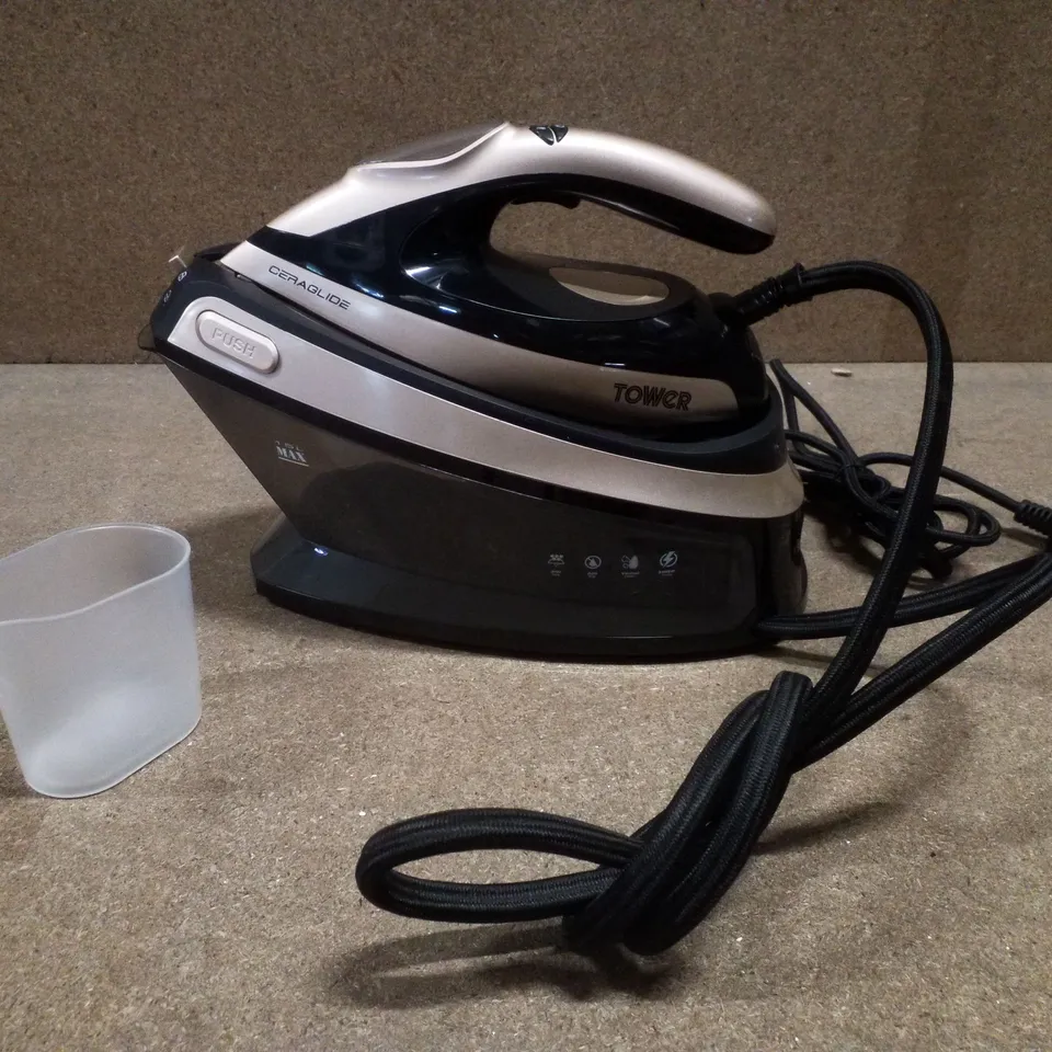 BOXED TOWER 2400W DIGITAL STEAM GENERATOR IRON CERAGLIDE