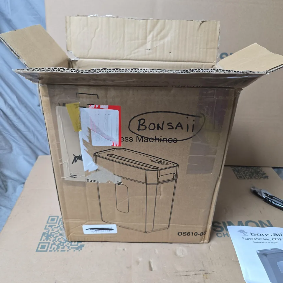 BONSAII PAPER SHREDDER C237-B