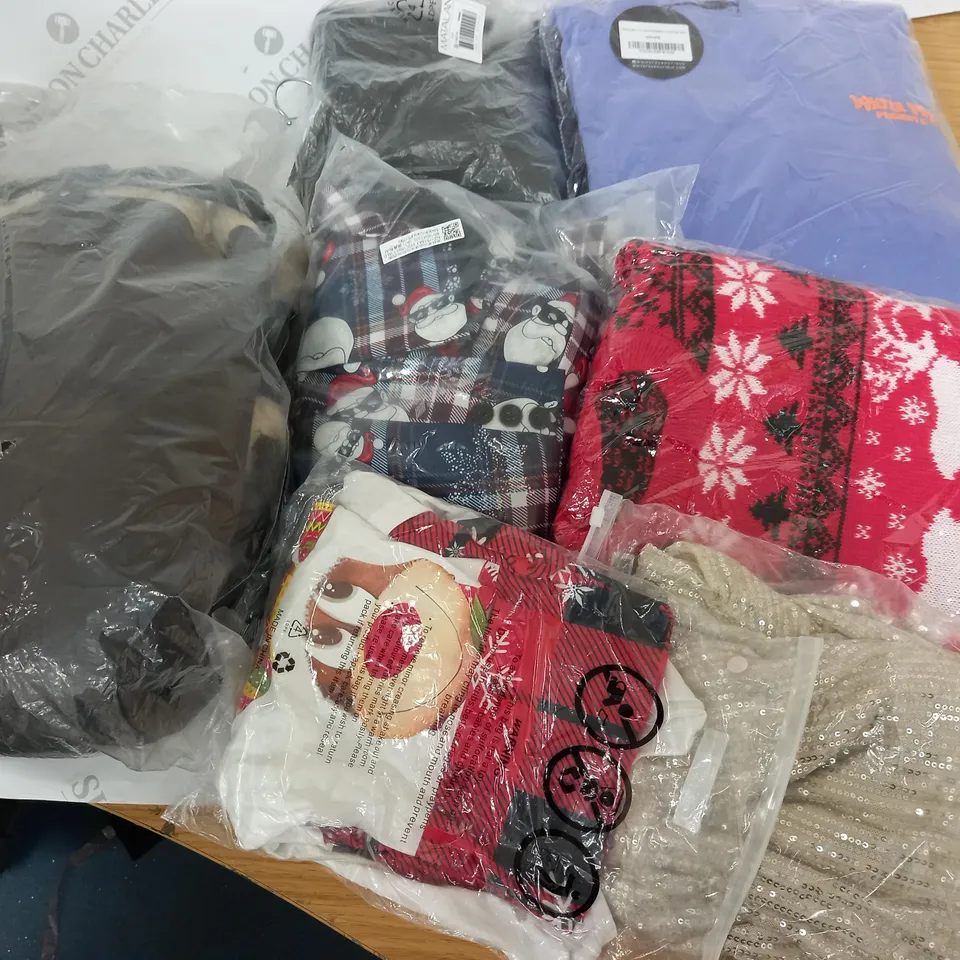 LARGE QUANTITY OF ASSORTED BAGGED CLOTHING ITEMS