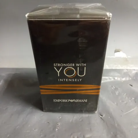 BOXED AND SEALED STRONGER WITH YOU INTESELY EMPORIO ARMANI EAU DE PARFUM 50ML