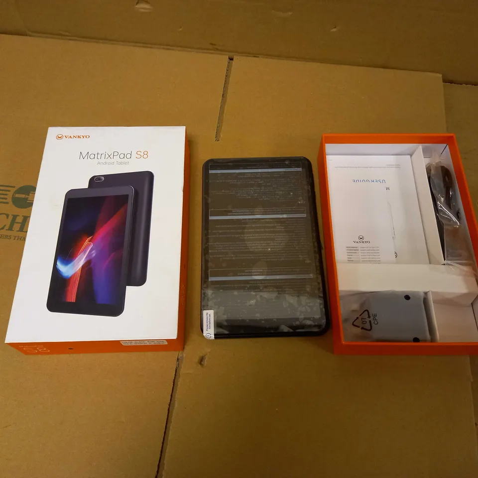 VANKYO MATRIXPAD S8 ANDROID TABLET 