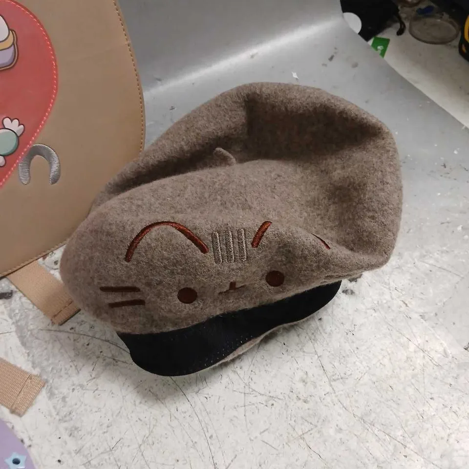KOI X PUSHEEN RUCKSACK, BERET AND BASEBALL CAP
