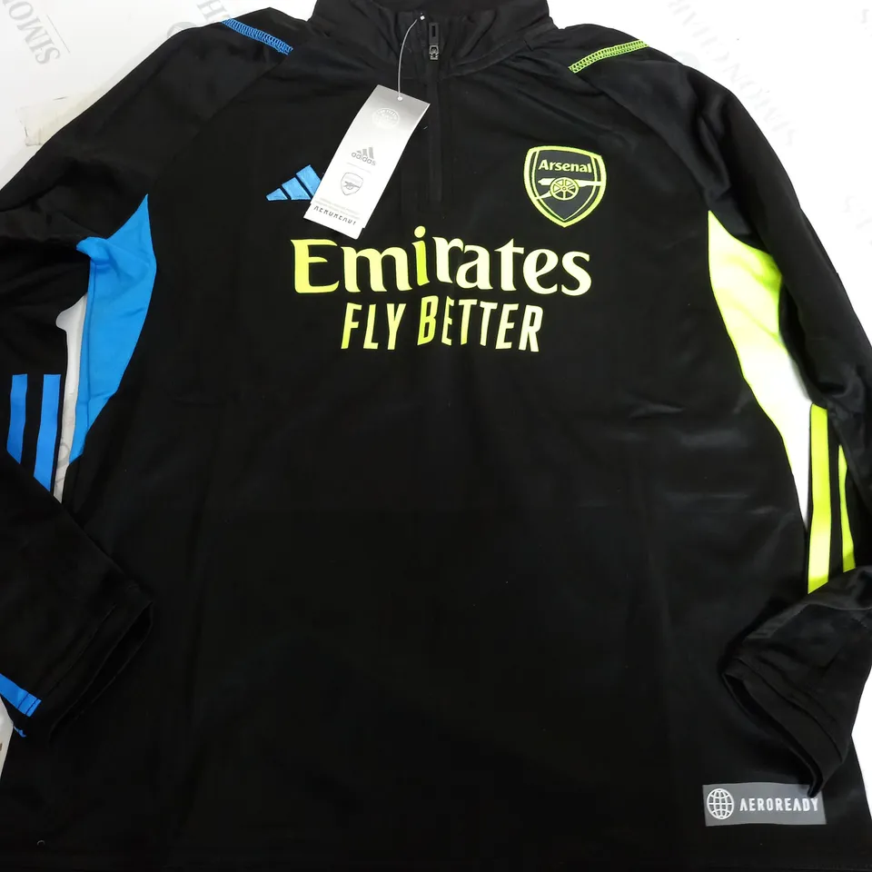 ADIDAS ARSENAL AEROREADY TRACKSUIT - SIZE 16