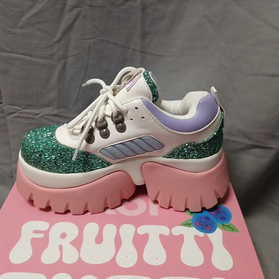 KOI FRUITTI TUTTI CANDY CUDDLES SPARKLING TRAINERS – KIDS' SHOES, UK 5