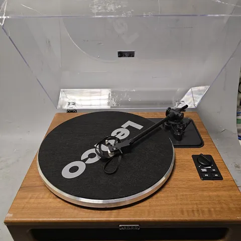 BOXED LENCO LS-410WA TURNTABLE AND BLUETOOTH RECEPTION 