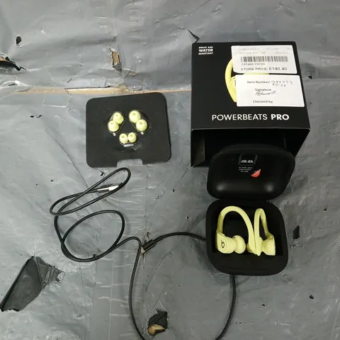 BOXED BEATS POWERBEATS PRO YELLOW
