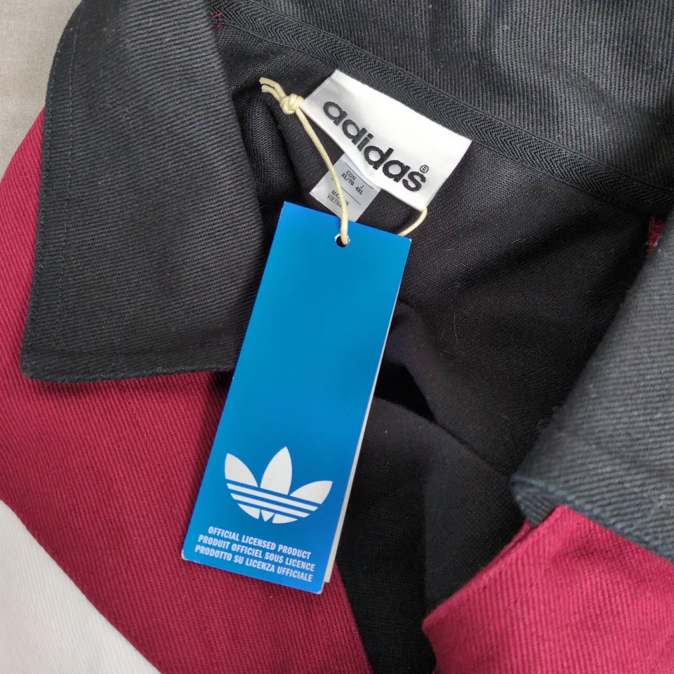 ADIDAS NEWCASTLE TOP 95 IN BLACK/RED - XL