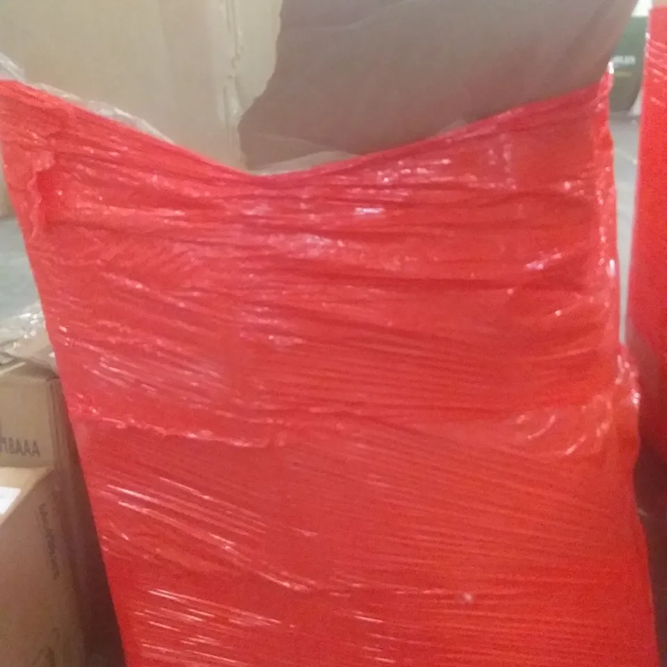 PALLET OF ASSORTED ITEMS INCLUDING SHOWER STOOL, TRAVEL SUITCASE, AIR FRYER, CLOTHING RACK 