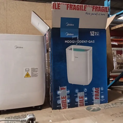 BOXED MIDEA 12 LITRE DEHUMIDIFIER MDDQ1-12DEN7-QA3