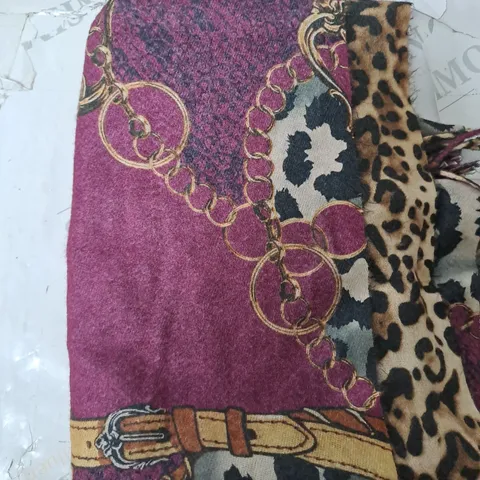 Frank Usher purple Scarf