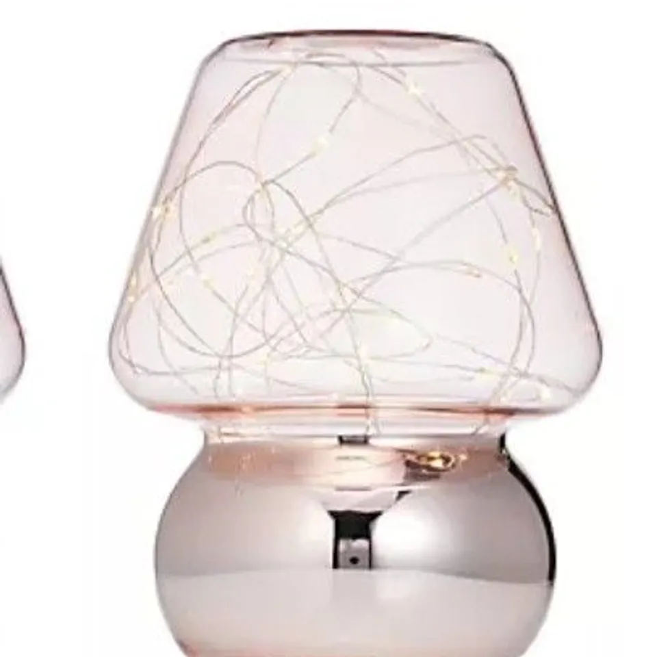 HOME STORIES SET OF 2 INDOOR OUTDOOR TABLE LAMP 