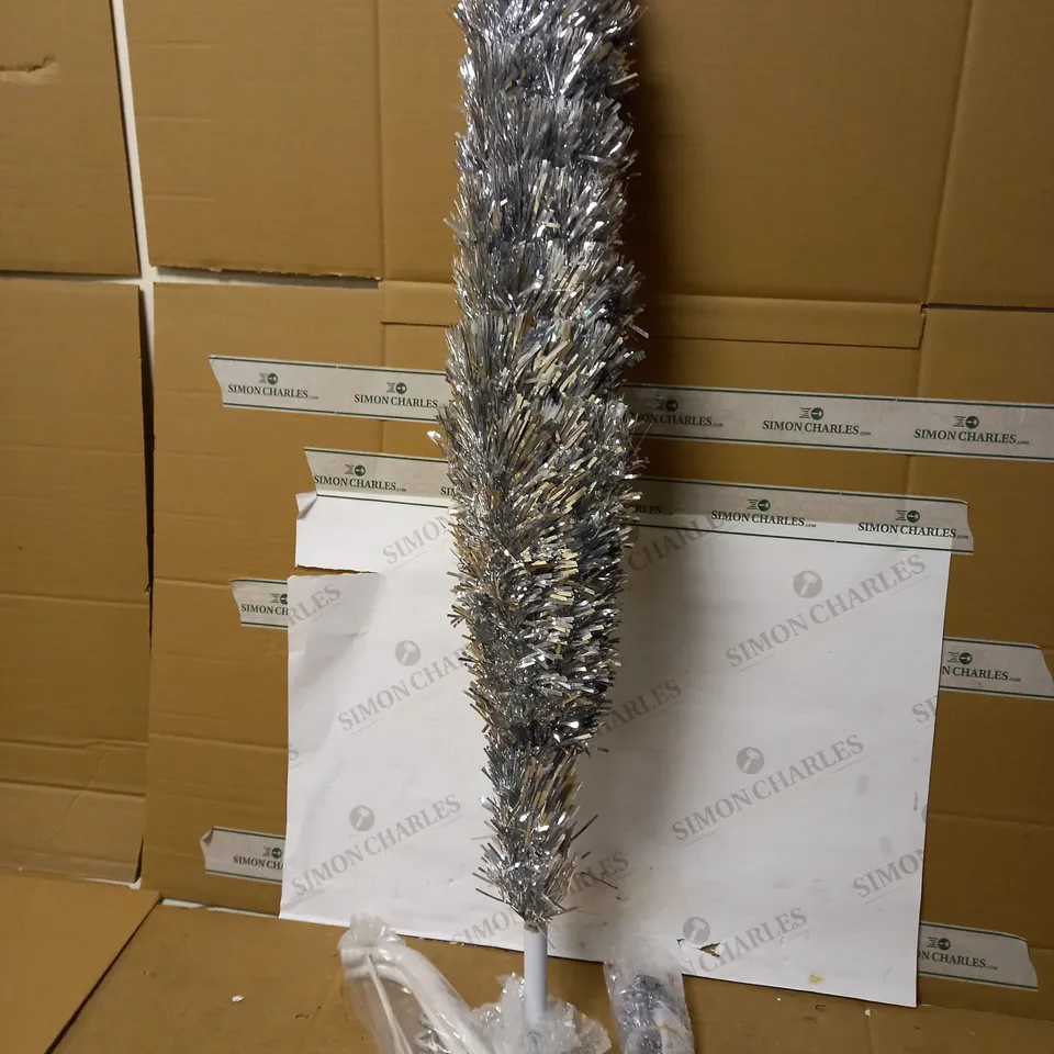 SILVER FIBRE OPTIC TREE 4FT