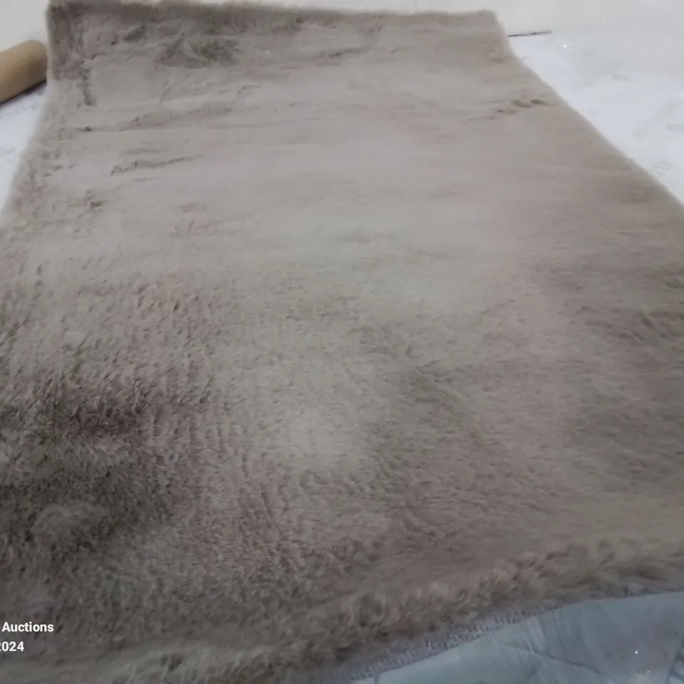 BRAND NEW PACO HOME 780 BEIGE RABBIT 60X90CM SUPER SOFT RUG