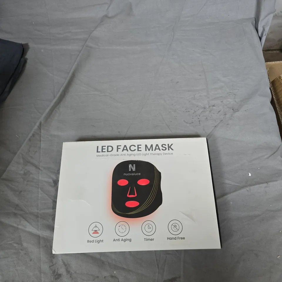 LED FACE MASK – RED LIGHT THERAPY DEVICE FOR ANTI-AGEING