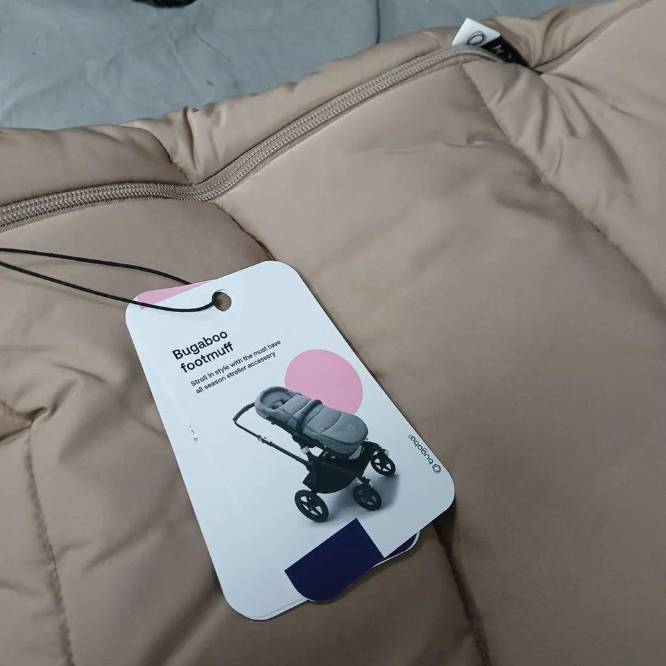 BUGABOO FOOTMUFF - BEIGE (STROLLER ACCESSORY)
