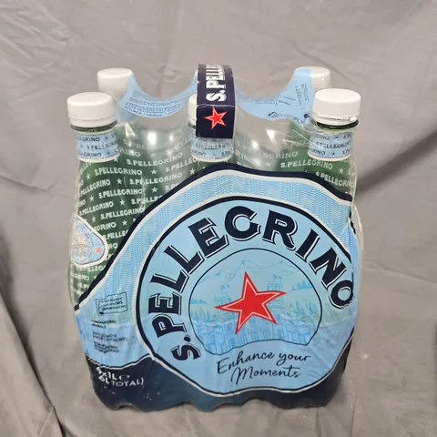 6 X S.PELLEGRINO SPARKLING WATERS - 6 X 1L