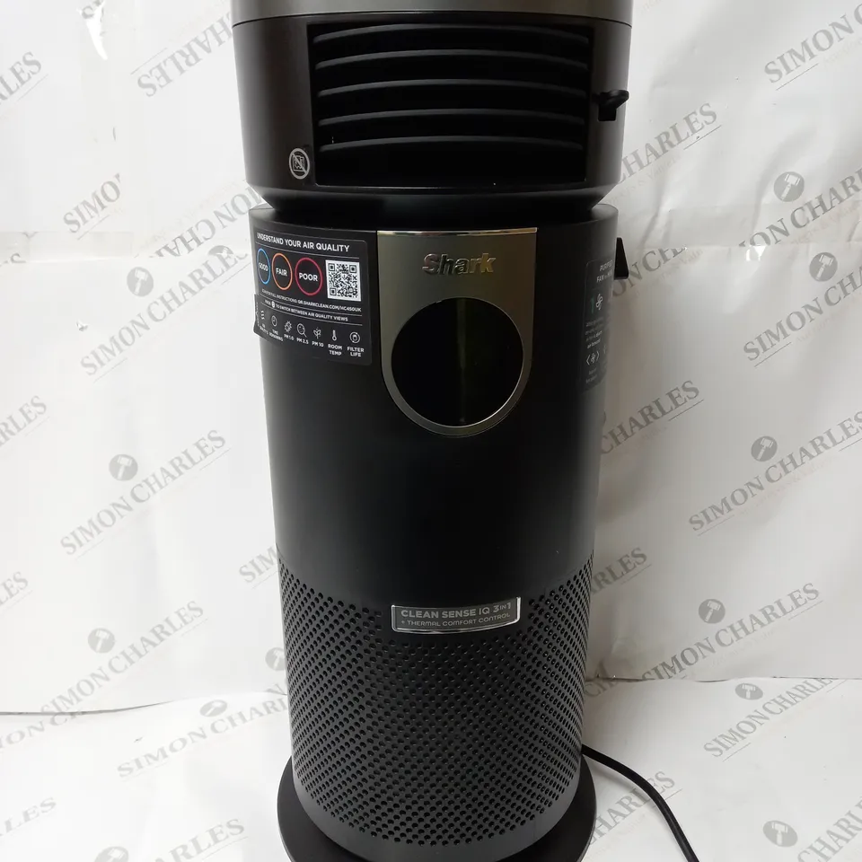 BOXED SHARK 3-IN-1 AIR PURIFIER, HEATER & FAN HC450