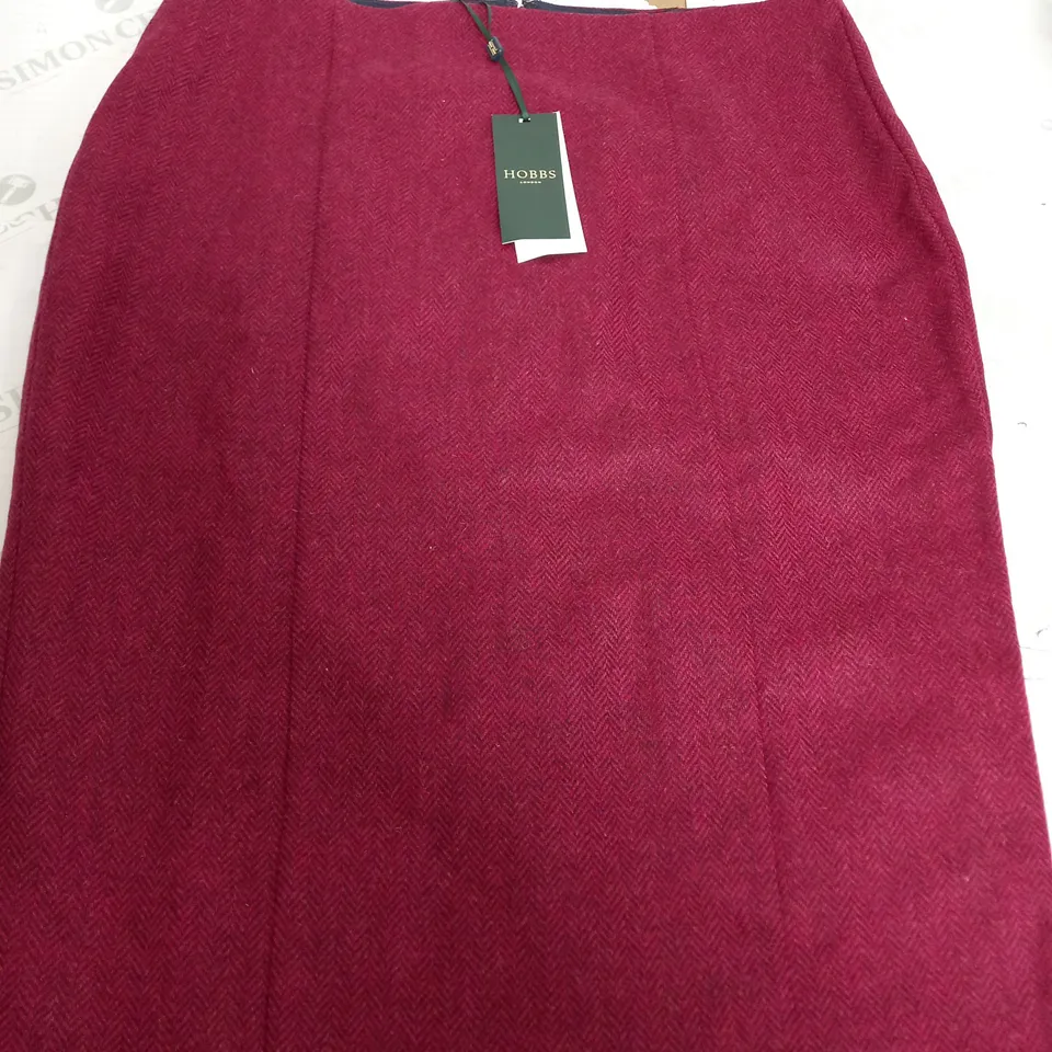 HOBBS DANIELLA SKIRT PINK MULTI - UK 14