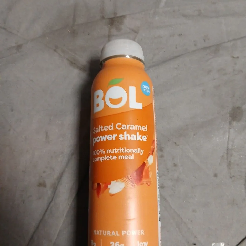 APPROXIMATELY 10 ASSORTED BOL POWER SHAKES INCLUDING SALTED CARAMEL AND BLUEBERRY