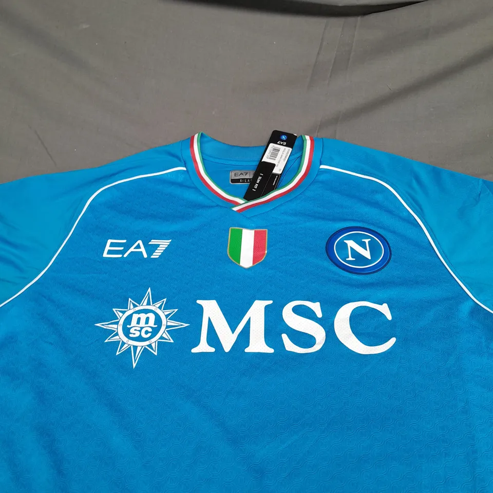 SIGNED NAPOLI FC HOME SHIRT SIZE XL
