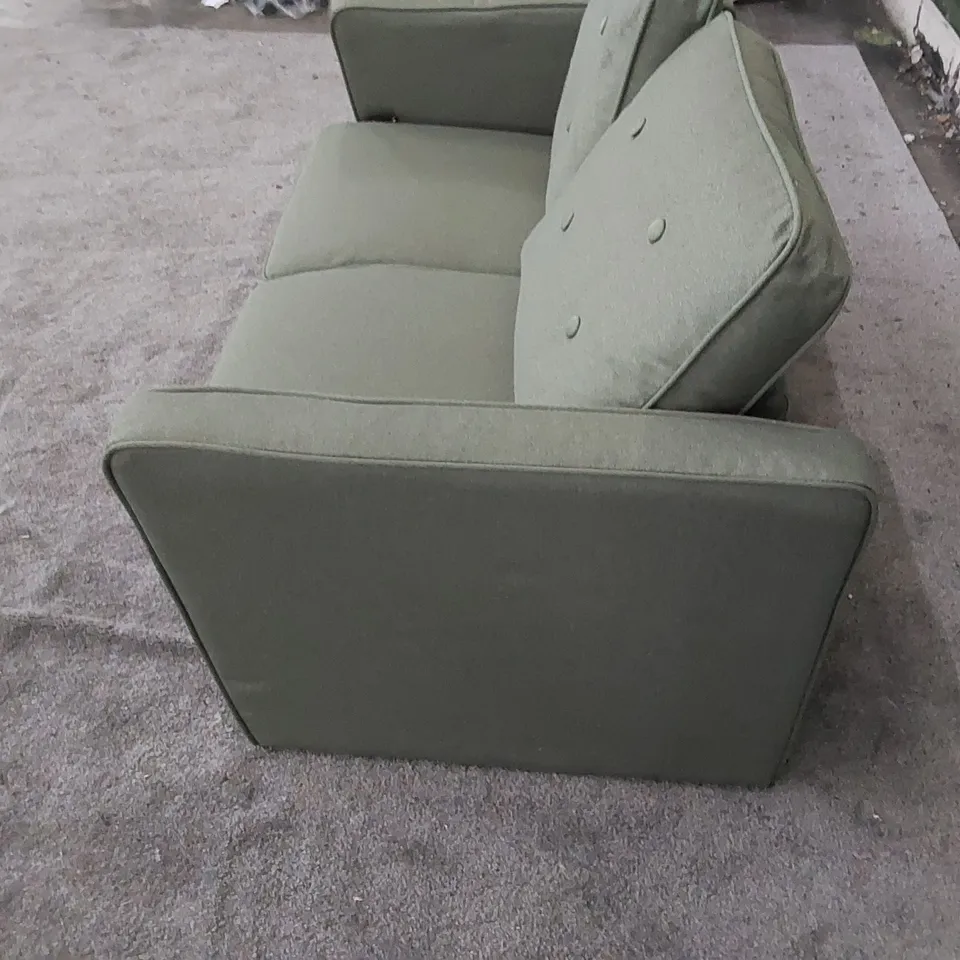 DESIGNER ELLS 2 SEATER UPHOLSTERED SOFA 