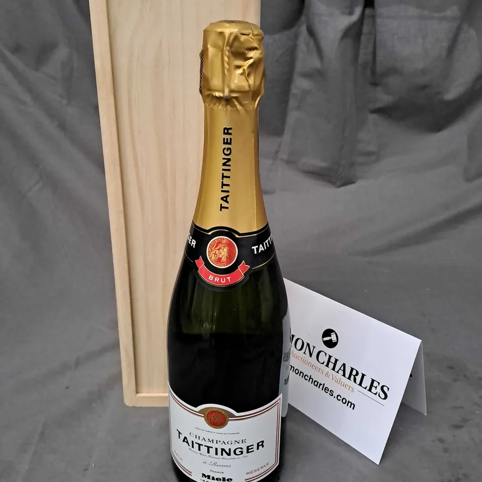 BOXED BRUT TATTINGER CHAMPAGNE 750ML - COLLECTION ONLY 