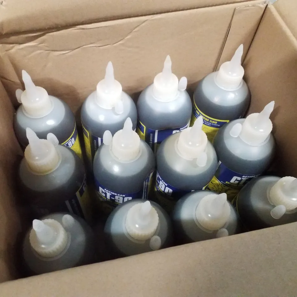 BOX CONTAINING 12 ACTION CAN CT-90 CUTTING AND TAPPING FLUID 500ML