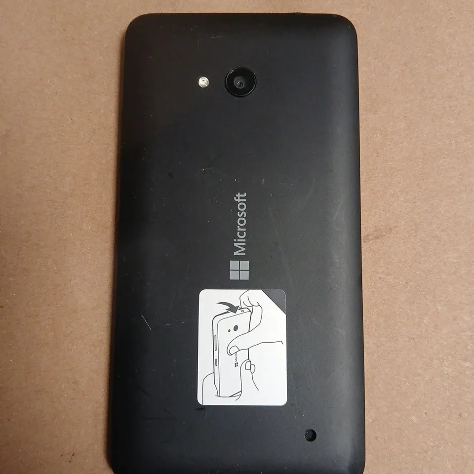 MICROSOFT SMARTPHONE – BLACK - MODEL UNSPECIFIED 