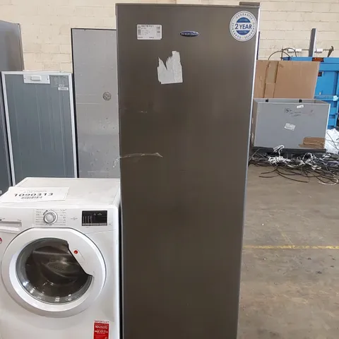 ICEKING RL340SE TALL FREESTANDING 340 LITRE SILVER LARDER FRIDGE [ENERGY CLASS E] - UNPROCESSED RETURN