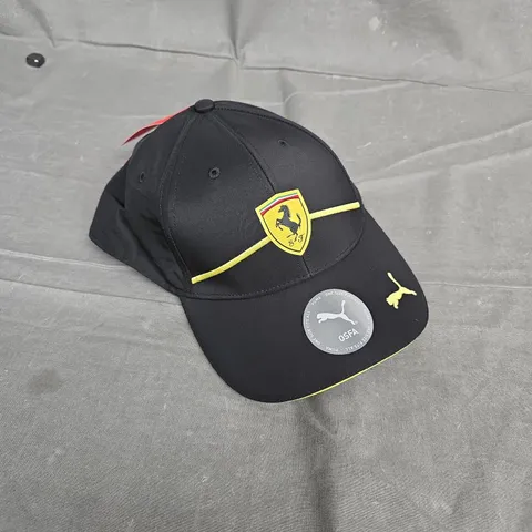 FERRARI RACE BB CAP – BLACK (PUMA) OSFA