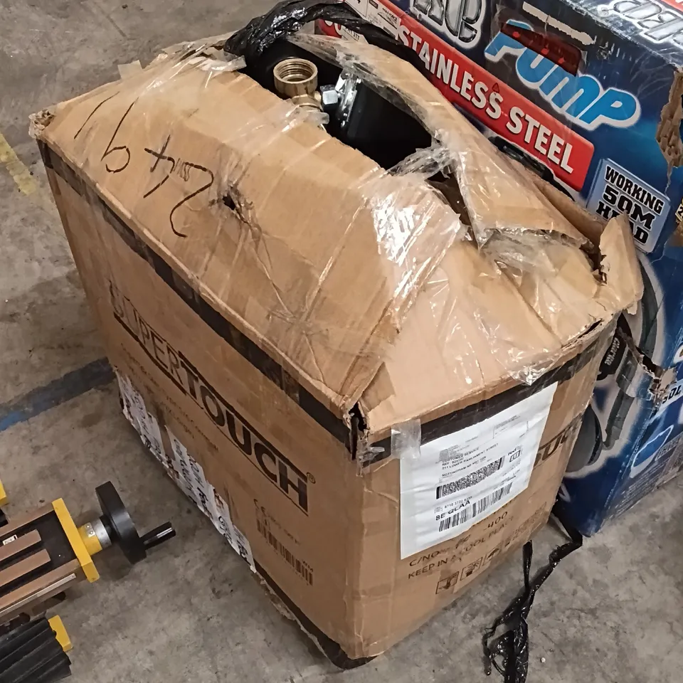 BOXED CLARKE CBT1400SS 1" 1650W 90LPM 50M HEAD STAINLESS STEEL BOOSTER PUMP (230V)